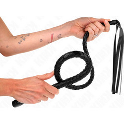 Kink Long Beads Μαστίγιο 110cm Μαύρο