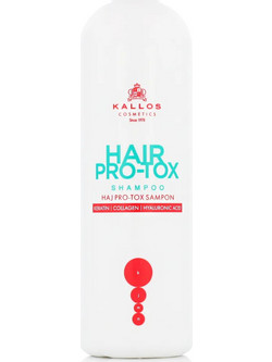 Kallos KJMN Pro-Tox Σαμπουάν Κερατίνης για Επανόρθωση για Ξηρά & Ταλαιπωρημένα Μαλλιά 500ml