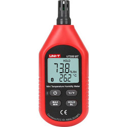 UNI-T ψηφιακό θερμόμετρο & υγρασιόμετρο UT333BT, Bluetooth
