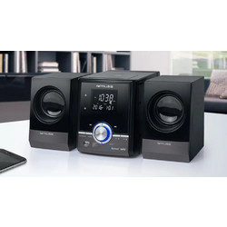 Muse M-38BT Ηχοσύστημα Hi-Fi 2.0 10W με CD / Digital Media Player και Bluetooth Black