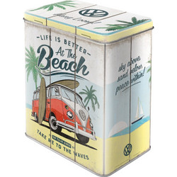 Nostalgic Μεταλλικό κουτί μεγάλο VW Bulli - Beach