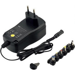 1500mA 3-12V Switching Τροφοδοτικό AC/DC Well PSUP-SMP-1500MA/6T/2-WL