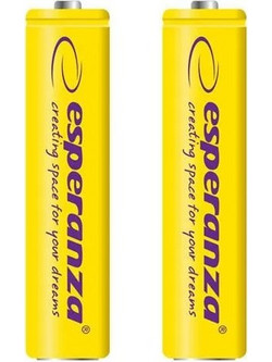 Esperanza Rechargeable AAA 1000mAh 2τμχ