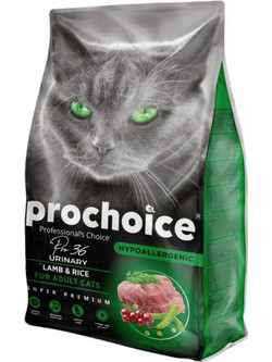 Prochoice Pro 36 Adult Hypoallergenic Urinary with Lamb & Rice 15kg