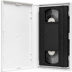Θήκη Βιντεοκασέτας VHS (white)
