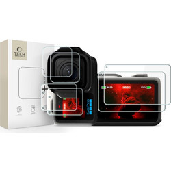 TECH-PROTECT FOIL +amp GLASS FIT+ ΣΕΤ 2 GOPRO MISSION 1 / PRO ΔΙΑΦΑΝΕΣ