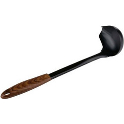 Κουτάλα Σούπας 03.56836 28,5x8x6cm Brown-Black Ανοξείδωτο Ατσάλι