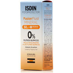 Isdin Fotoprotector Fusion Fluid Mineral Αντηλιακή Κρέμα Προσώπου SPF50 50ml