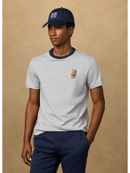 HACKETT T-SHIRT ΓΚΡΙ ΗΜ5000082/913 ΓΚΡΙ