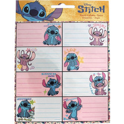 Σχολικές Αυτοκόλλητες Ετικέτες 2τμχ Stitch 771-30246 Gim