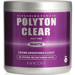 Farcom Polyton Clear Λευκή Ντεκαπάζ 500gr