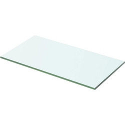 vidaXL Ράφι Πάνελ Διάφανο 50x20cm Γυάλινο 1 τεμ