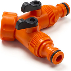 Σύνδεσμος Black & Decker Διπλός 3/4" με Διακόπτη 871125223607