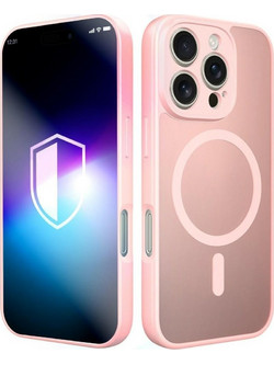 3mk Misty MagCase Back Cover Pink (iPhone 16 Pro Max)