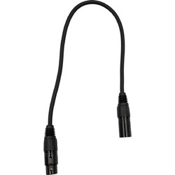 Tune CCB-FM0050 Core Καλώδιο Μικροφώνου XLR-3pin Female σε XLR-3pin Male 0,5m Μαύρο