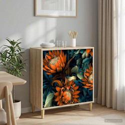 vidaXL Πλαϊνό γραφείο LOCHEM Sonoma 69x33x75cm 1 τεμ