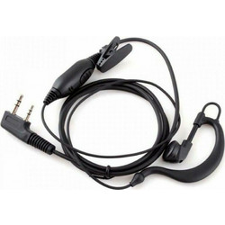 Headset 3 Ακουστικό Ασύρματου Πομποδέκτη UHF/VHF σε Μαύρο
