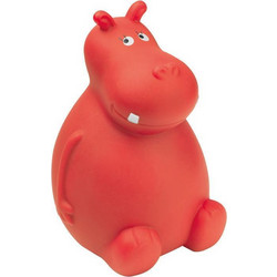 Κουμπαράς ιπποπόταμος Hippo κόκκινος Υ13x8,6x8εκ