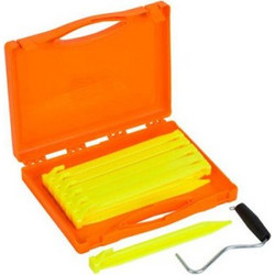 Πασαλάκια με εξολκέα σε θήκη Vango Bolt Plastic Peg Set 22cm x 12
