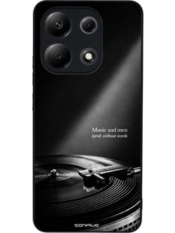 Sonique Men's Edition Θήκη με Σχέδιο «Music and Men» (Xiaomi Redmi Note 13 4G)