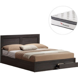 FreeBox Capri Κρεβάτι Διπλό με Στρώμα 140x200cm FB910747.01