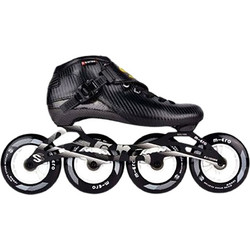 Micro Dynamic Speed Skate Inline Rollers Μαύρα