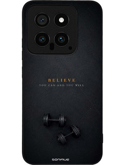 Sonique Men's Edition Θήκη για Xiaomi 14 με Σχέδιο «Believe»