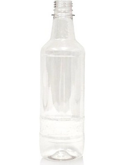 Πλαστική Φιάλη Στρογγυλό 500ml Ίσιο