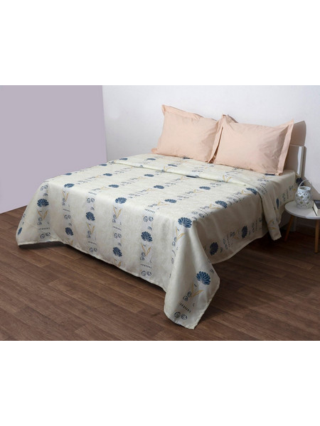 Κουβέρτα Καλοκαιρινή Μονή 2701 Polycotton Viopros (170x260) 1Τεμ