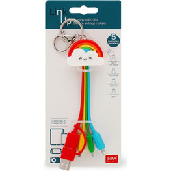 LEGAMI ΠΟΛΛΑΠΛΟ ΚΑΛΩΔΙΟ ΦΟΡΤΙΣΗΣ LINK UP - RAINBOW (UCC0013)