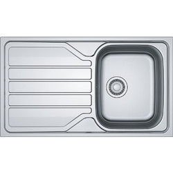 Franke Flash FLN 611 Ένθετος Νεροχύτης Inox Αντιστρεφόμενος 3011552219 78x50cm