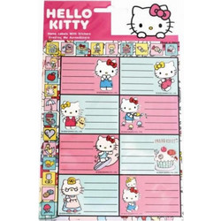 Sanrio: Hello Kitty and Friends - Αυτοκόλλητες Ετικέτες (8x2)