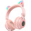 Borofone BO18 Ασύρματα Bluetooth Ακουστικά On Ear Ροζ
