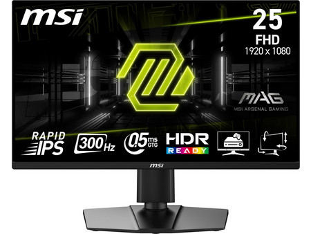 MSI MAG 255PXF IPS HDR Gaming Monitor 24.5" 1920x1080 FHD 300Hz 0.5ms