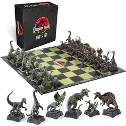 The Noble Collection Jurassic Park Σκάκι με Πιόνια 47x47cm