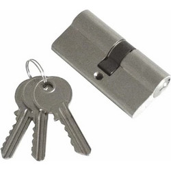 EXTOL CRAFT Cylinder insert with 3 keys 65mm (30 + 35mm)