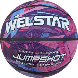 ΜΠΑΛΑ ΜΠΑΣΚΕΤ WELSTAR Νο 05 ΦΟΥΞΙΑ BR2879B
