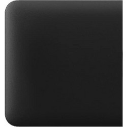 Πρόσοψη LightSwitch Ajax SideButton Black 1-Gang/2-Way
