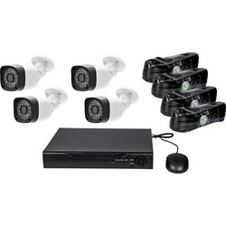 KIT4-VKL50-XM20E Κιτ DVR 4 Κάμερες Bullet 1080P Πλήρες Σετ