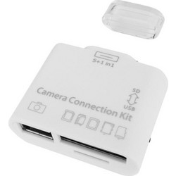 EAXUS CAMERA KIT FOR IPAD 2/3 USB + CARD READER