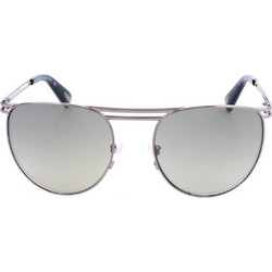 Lanvin SLN108M 568X Γυναικεία Γυαλιά Ηλίου Aviator Μεταλλικά Ασημί με Γκρι Φακό
