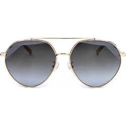 Missoni MIS0015/S 2M2/FQ Γυναικεία Γυαλιά Ηλίου Aviator Μεταλλικά Χρυσά με Μαύρο Degradee Φακό