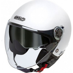 Garibaldi G20 Matt Pearl White Κράνος Μηχανής Jet 1290gr