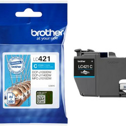 Brother LC-421C Cyan Μελάνι Εκτυπωτή Inkjet