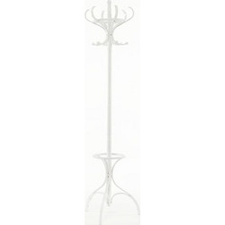 Costway Καλόγερος ρούχων με 12 γάντζους λευκός, 182 x 47,5 x 45 cm HW61709WH