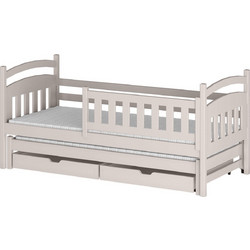 GALAXY 80x200 cashmere double trundle bed Lano Furniture