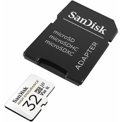 Sandisk High Endurance microSDHC 32GB Class 10 U3 V30 UHS-I + Adapter