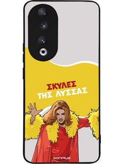 Sonique Greek Cult TV Series Θήκη (Honor 90 5G) με Σχέδιο «Σκύλες της Λύσσας»