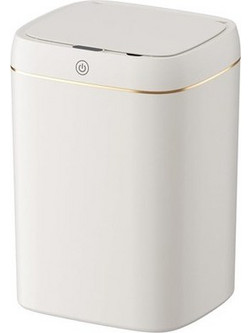 HOME USE HOME USE κάδος απορριμμάτων HUH-0251 με φωτοκύτταρο, 9lt, λευκός