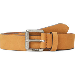 Timberland 35mm Washed Nubuck Belt - ΚΙΤΡΙΝΟ